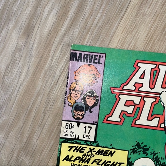 VINTAGE 1984 MARVEL ALPHA FLIGHT & X-MEN Wolverine App Comic Book #17 - Picture 2 of 8